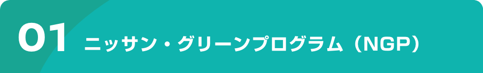 01 ニッサン・グリーンプログラム（NGP）