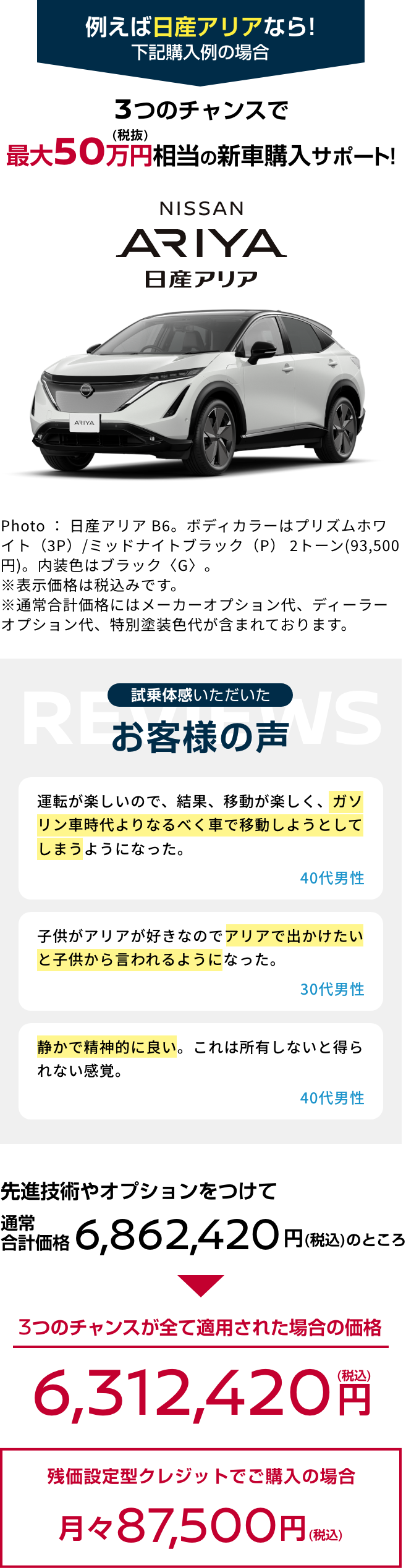 ARIYA 日産アリア