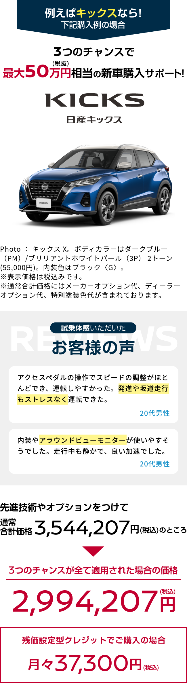 KICKS 日産キックス