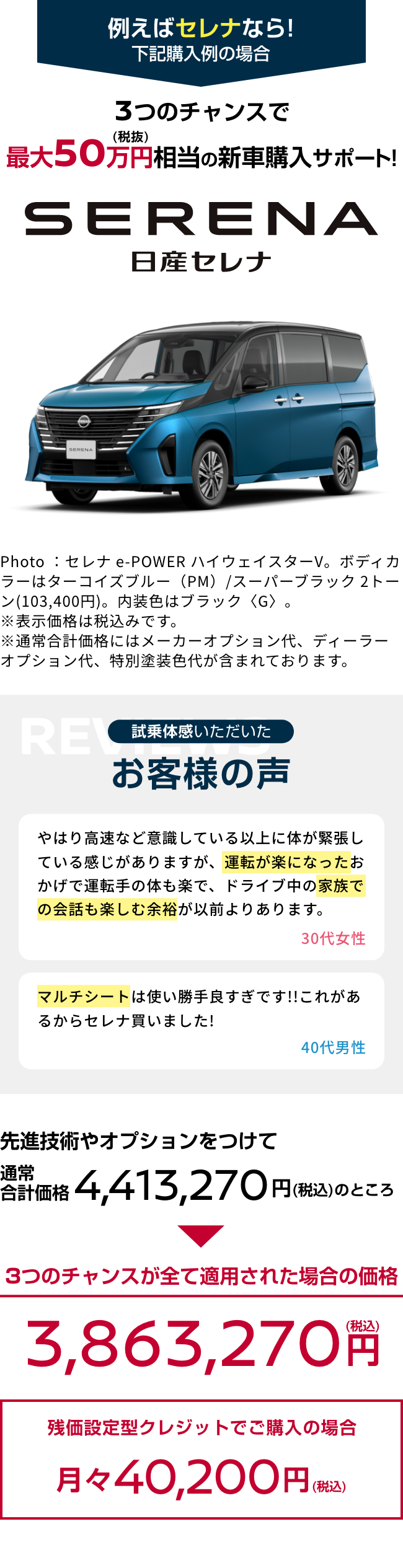 SERENA 日産セレナ