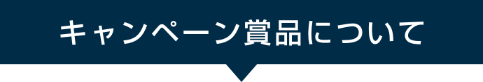 キャンペーン賞品について