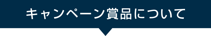 キャンペーン賞品について