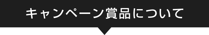 キャンペーン賞品について