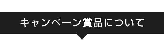 キャンペーン賞品について