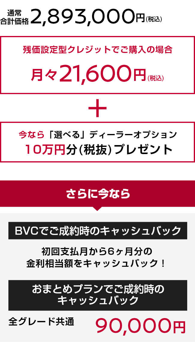 通常合計価格 2,893,000円(税込)