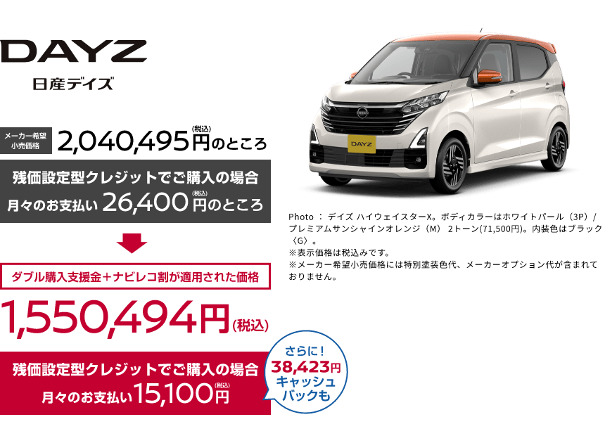 日産デイズ