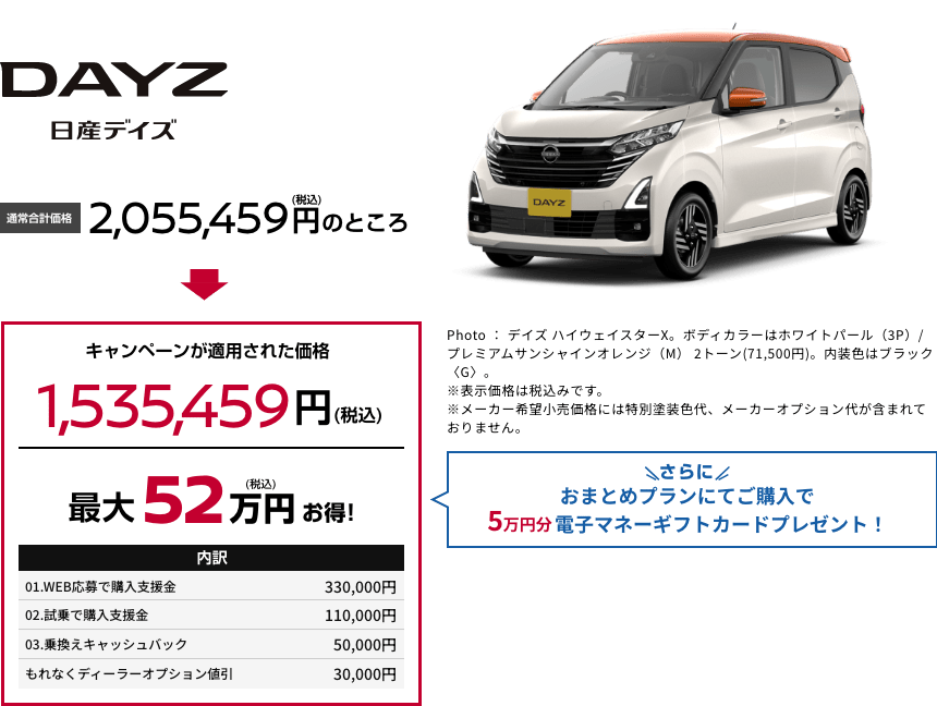 日産デイズ
