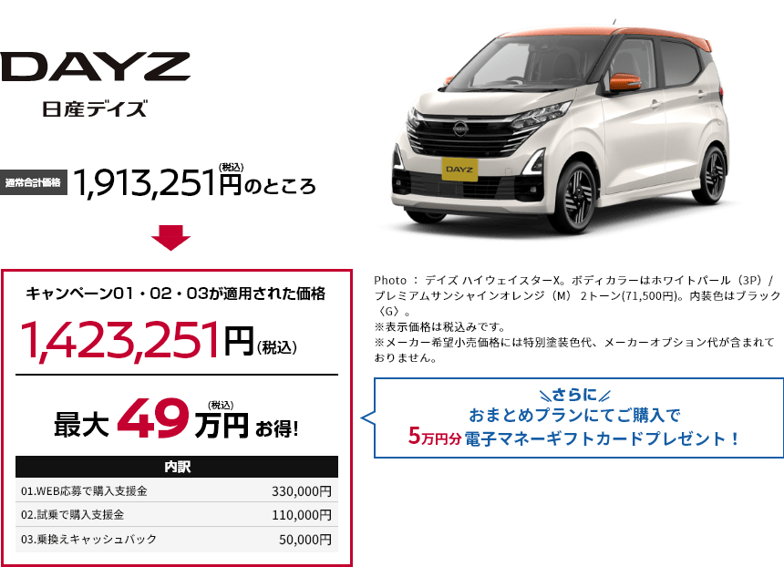 日産デイズ