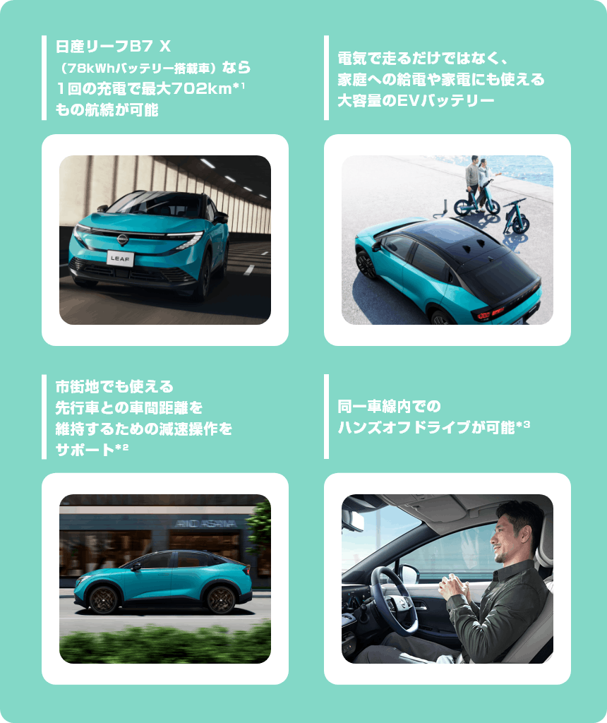 新型日産リーフのここがスゴい！