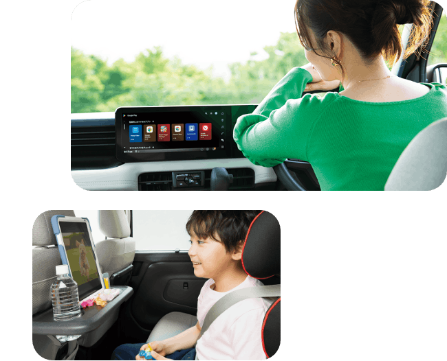 車外からの騒音も少なくて快適！