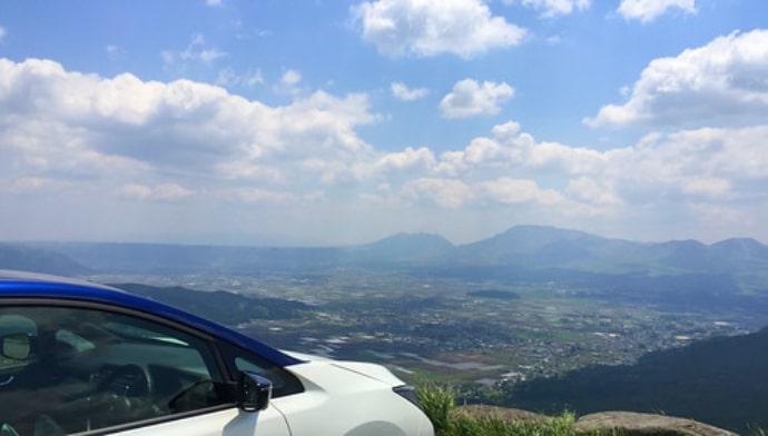 電気自動車「日産リーフ（40kWh）」で山越え。熊本→別府を走ってみた。