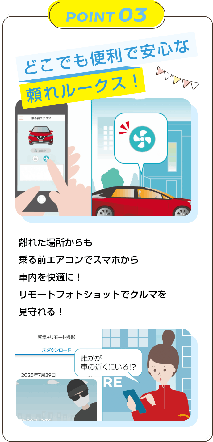 point03 どこでも便利で安心な頼れルークス！