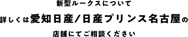 新型ルークスについて詳しくは愛知日産/日産プリンス名古屋の店舗にてご相談ください