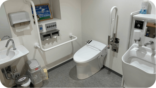 バリアフリートイレの写真