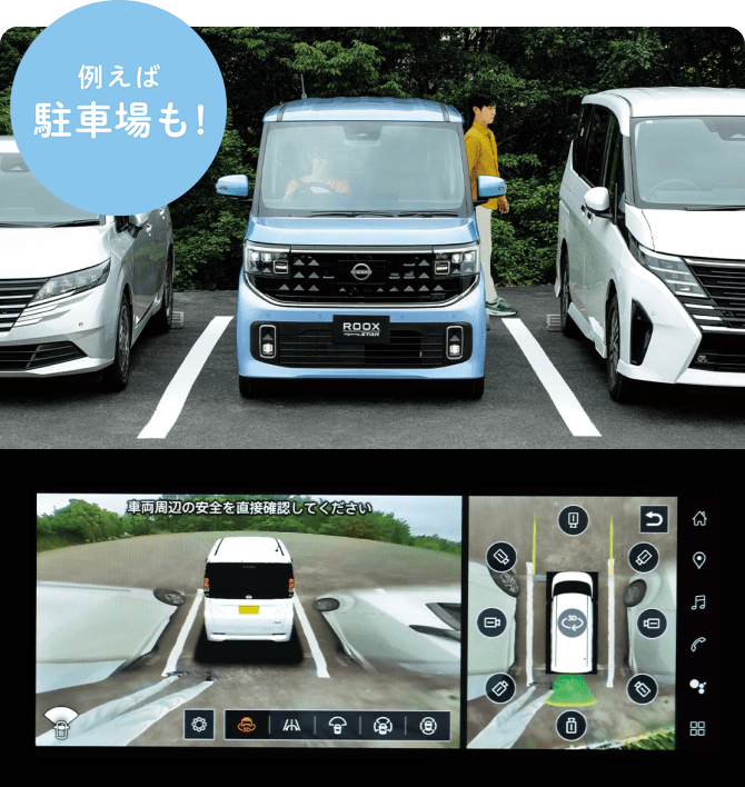 見えにくいところが見えルークス