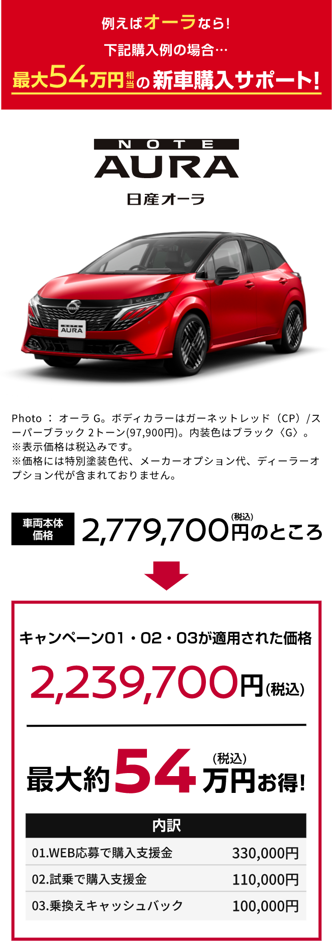 日産オーラ