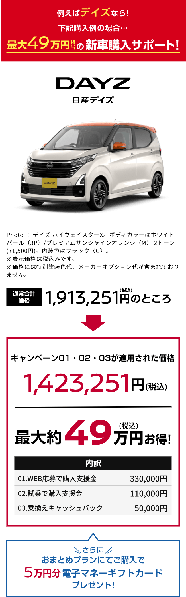 日産デイズ