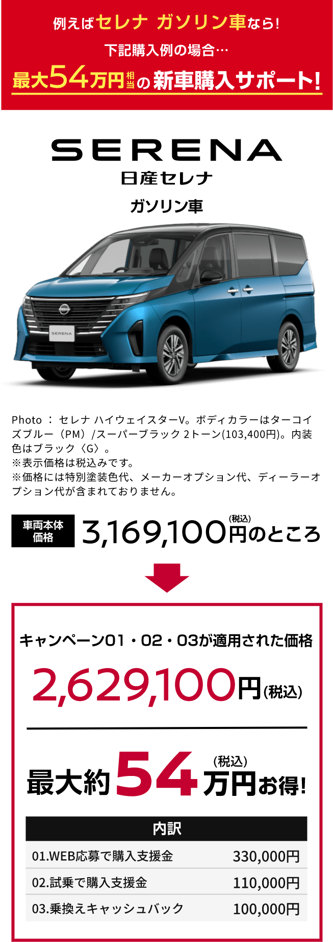 日産セレナ (ガソリン車)