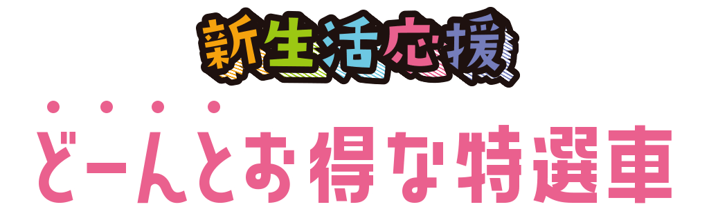 どーんとお得な特選車