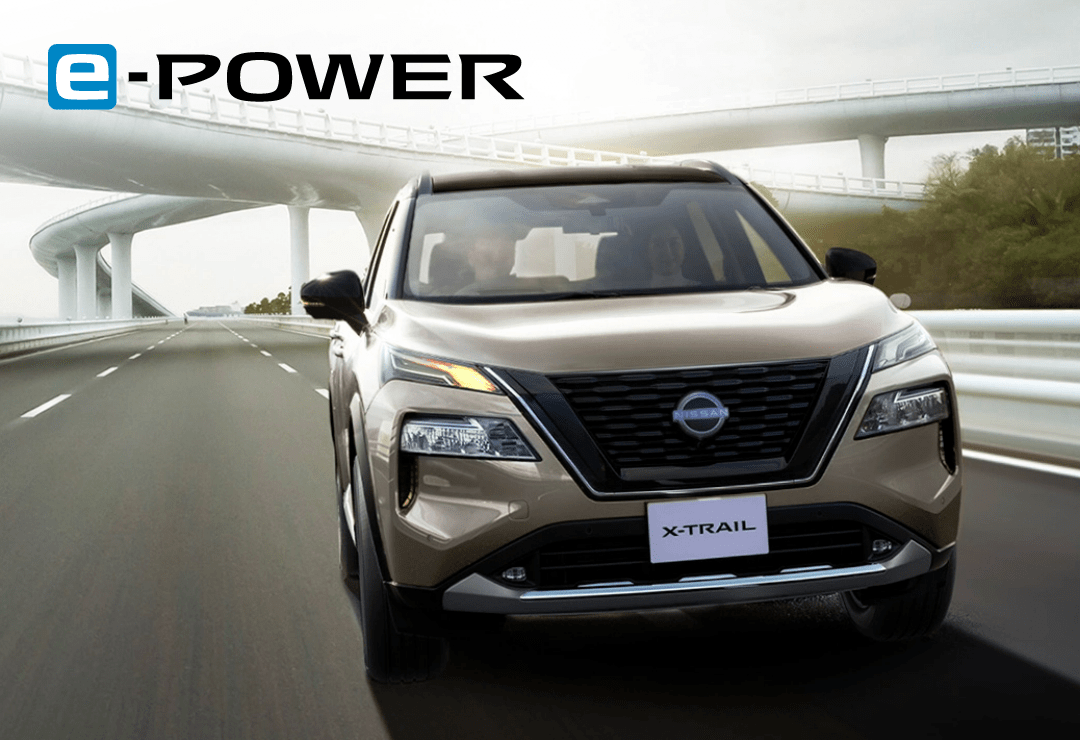 日産エクストレイルは、日産が誇る「e-POWER」搭載!パワフルさ、なめらかさ、静かさを両立!