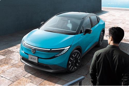 新型日産リーフ エクステリア