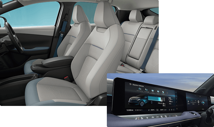 日産リーフ インテリア