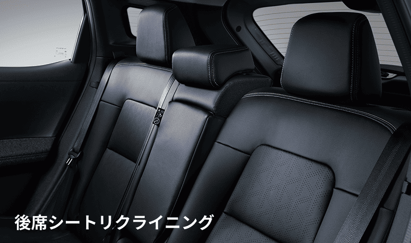 新型 日産キックスの後席シート