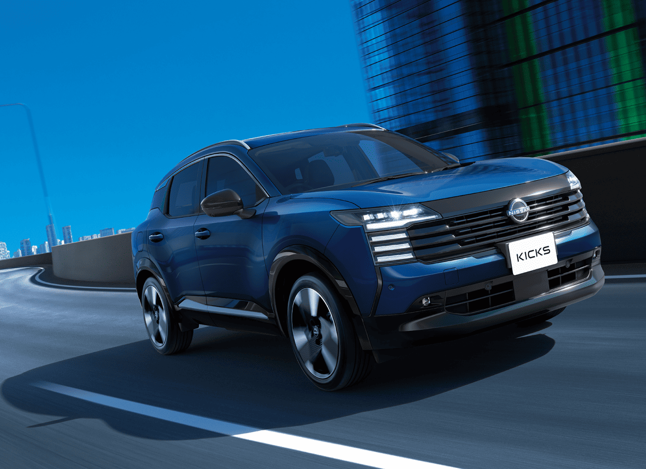 新型 日産キックスの走行イメージ