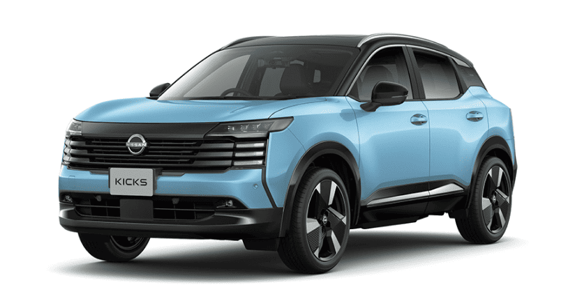 新型 日産キックスのフロントスタイル