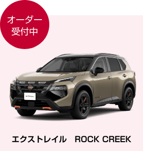 オーダー受付中 エクストレイル ROCK CREEK