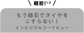 日産軽初！もう縁石でタイヤをこすらない！インビジブルフードビュー