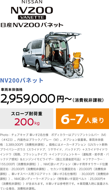 NV200バネット