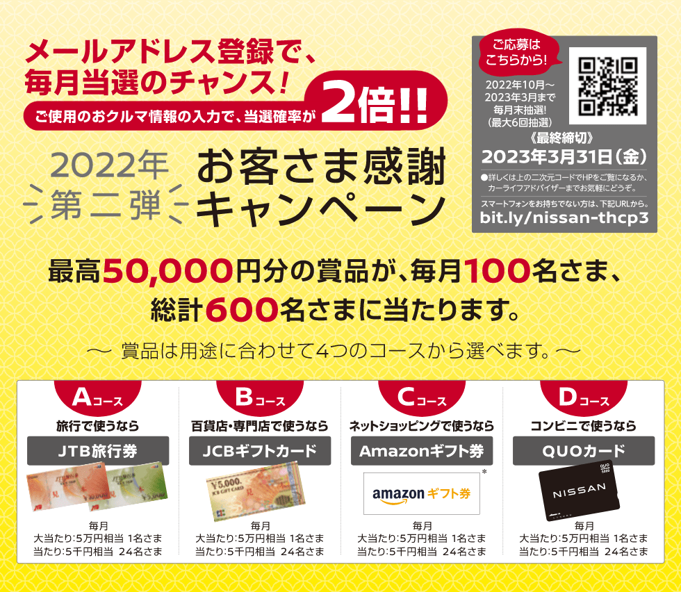 お客さま感謝キャンペーン