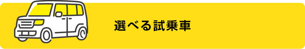 選べる試乗車