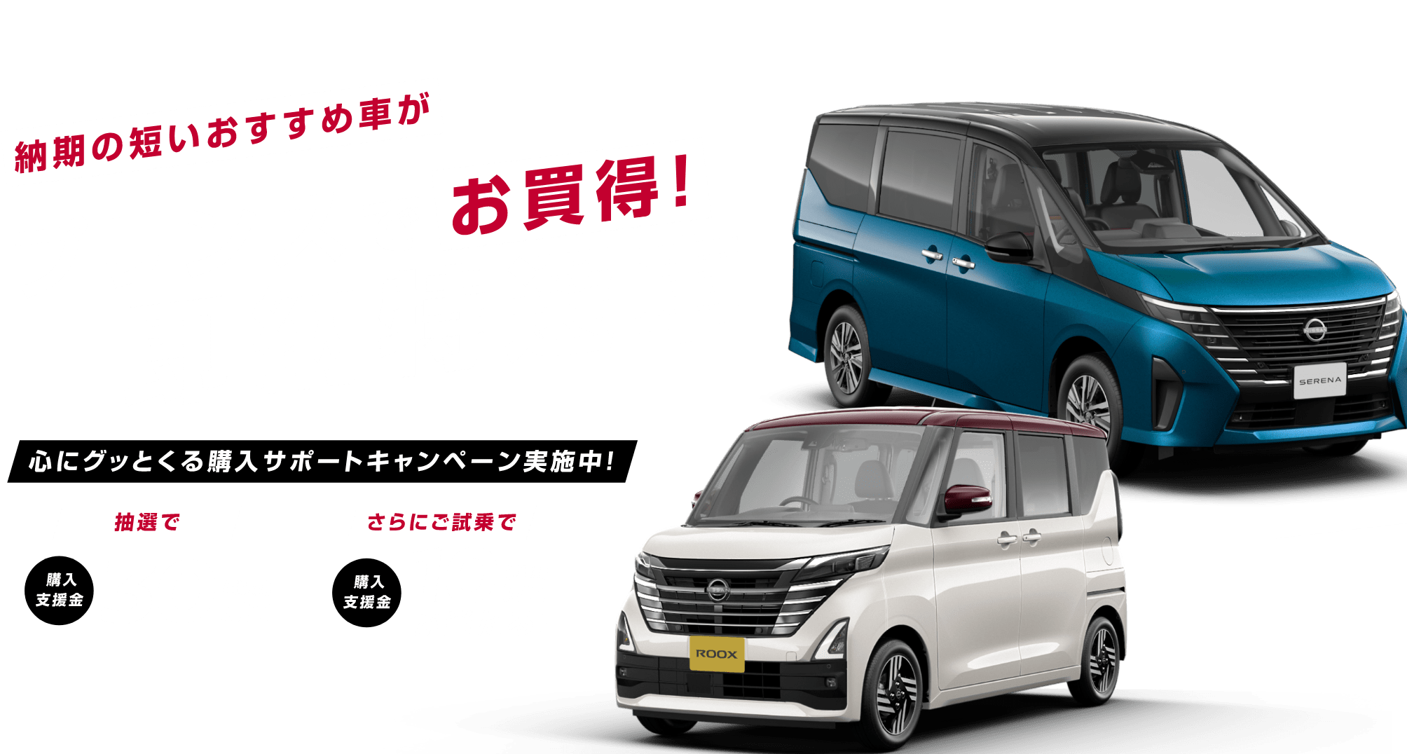 納期の短いおすすめ車がプリンスでお買得! 即納特選車