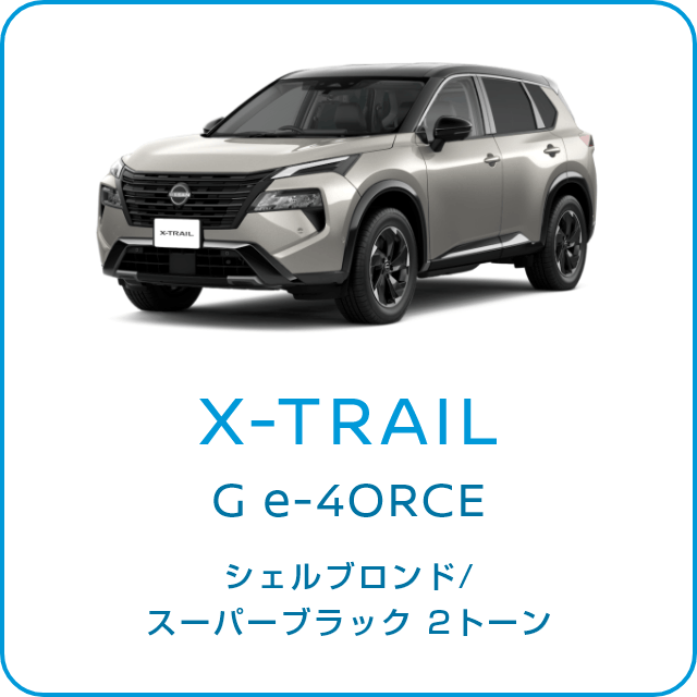X-TRAIL G e-4ORCE