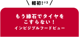 日産軽初！もう縁石でタイヤをこすらない！インビジブルフードビュー