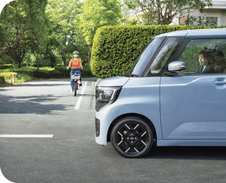 フロントワイドビューの様子