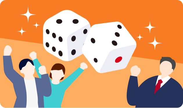 成約特典(サイコロゲーム)イメージイラスト