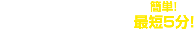 POINT 03 日産でんきの切り替え簡単!申し込みはWEBで最短5分!