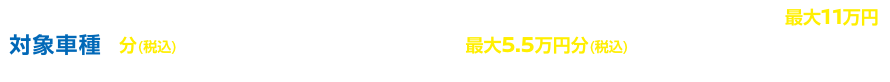 [対象車種]日産アリア、日産リーフ、セレナ、エクストレイル、キックス、オーラ、ノートは最大11万円分(税込)、日産サクラ、デイズ、ルークスは最大5.5万円分(税込)のディーラーオプションプレゼントとなります。