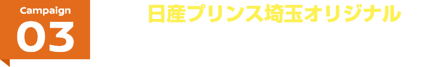 campaign03 日産プリンス埼玉オリジナル EVサポートキャンペーン