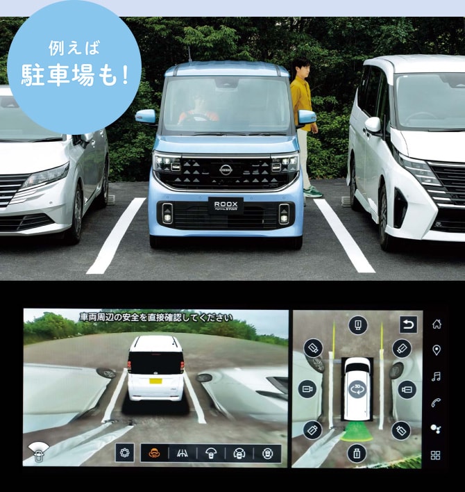 見えにくいところが見えルークス