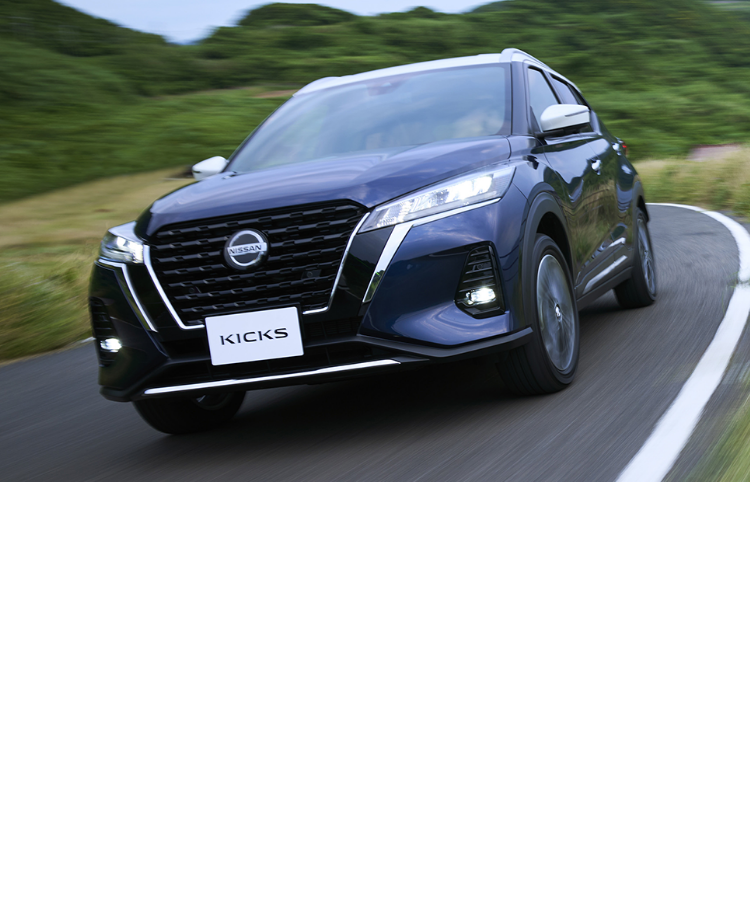 日産キックス 車両本体価格 4WD…3,061,300円(税込)〜 2WD…2,798,400円(税込)〜