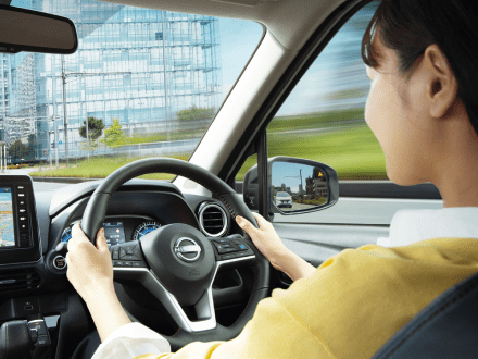 イメージ：Point02 運転しやすい視界の広さ