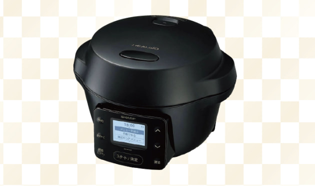 SHARP水なし自動調理鍋ヘルシオホットクックWithHEALSIO3名様