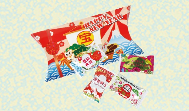 ②お年賀キャンディボックス