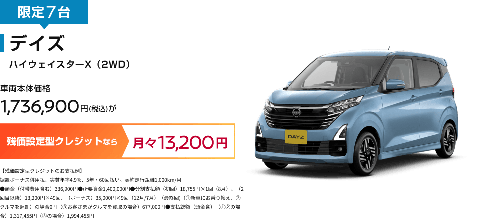 日産デイズ