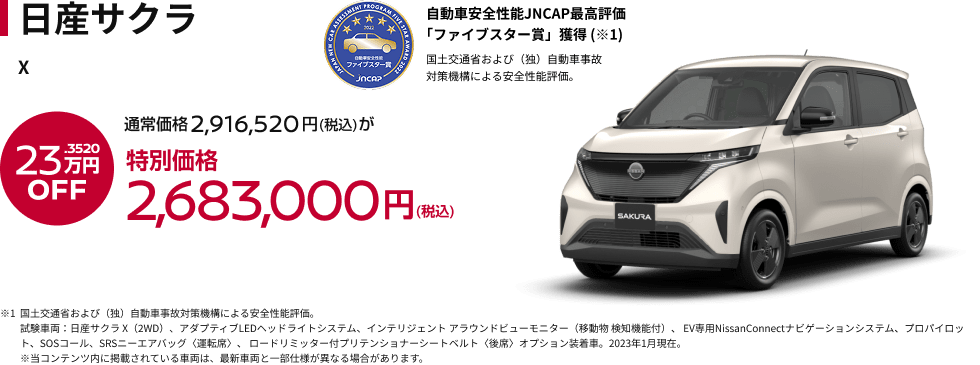 日産サクラ