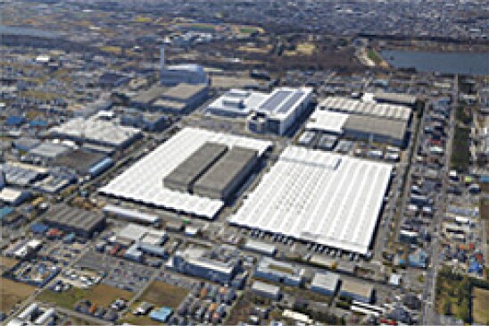 相模原部品センターの外観